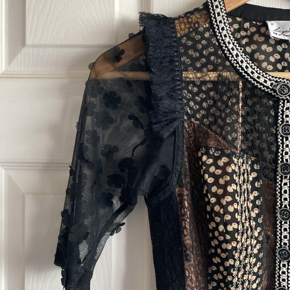 Beguile by Byron Lars Anthropologie Floral Dress - Picture 9 of 13